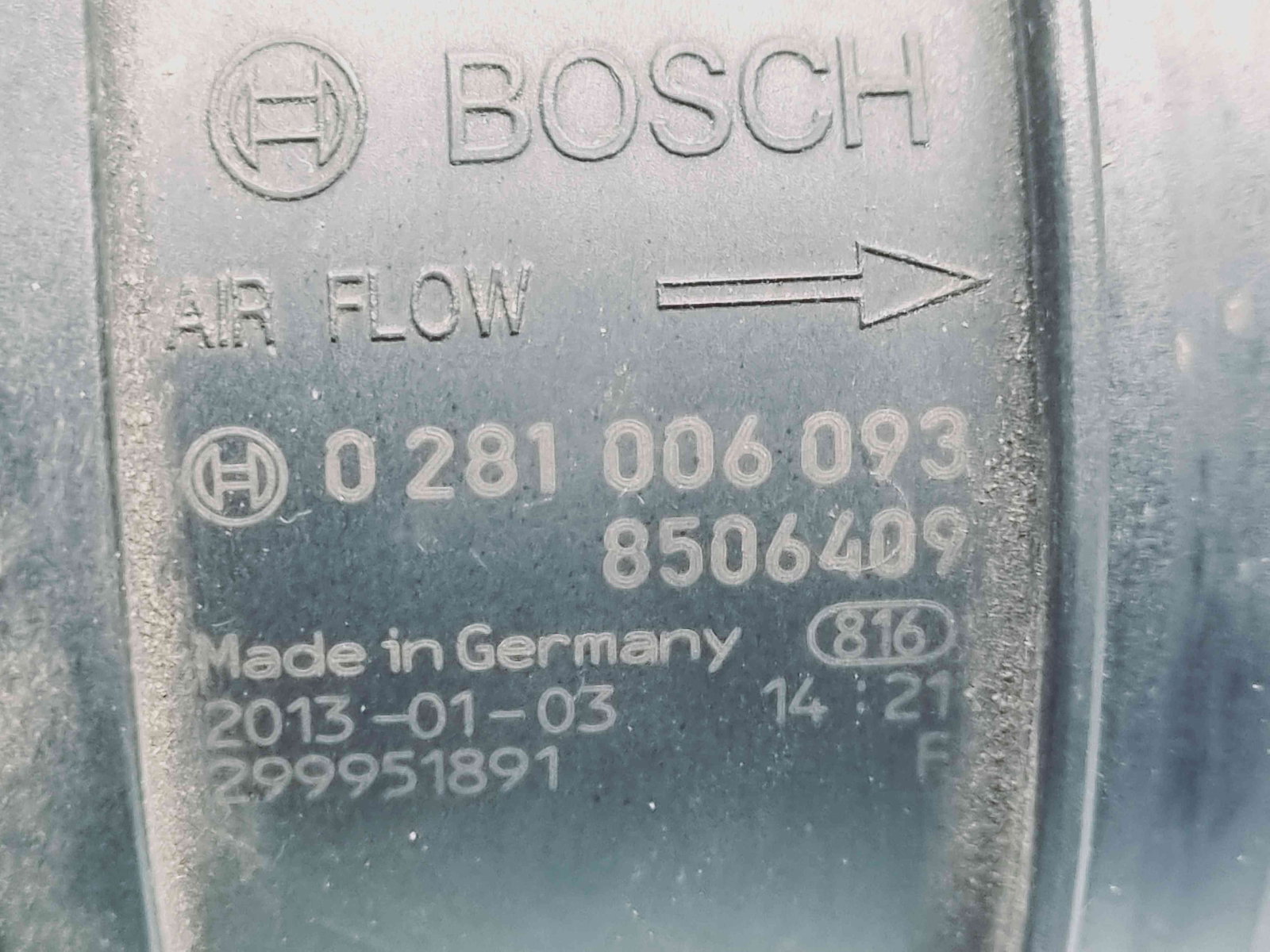 Debitmetru aer Bmw X1 (E84) [Fabr 2009-2015] 8506409 2.0 N47D 135KW / 184CP - imagine 4