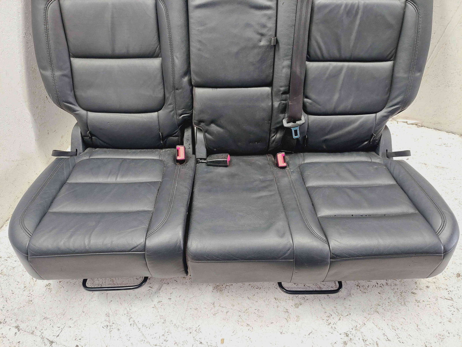 Bancheta spate Volkswagen Tiguan (5N) [Fabr 2007-2016] OEM DIN PIELE - imagine 7