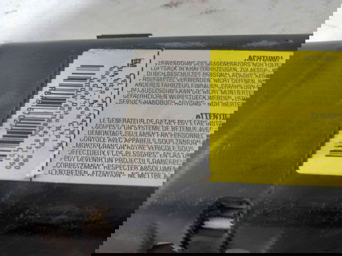 Airbag cortina dreapta Opel Zafira B 1.9 601921400 2006-2011