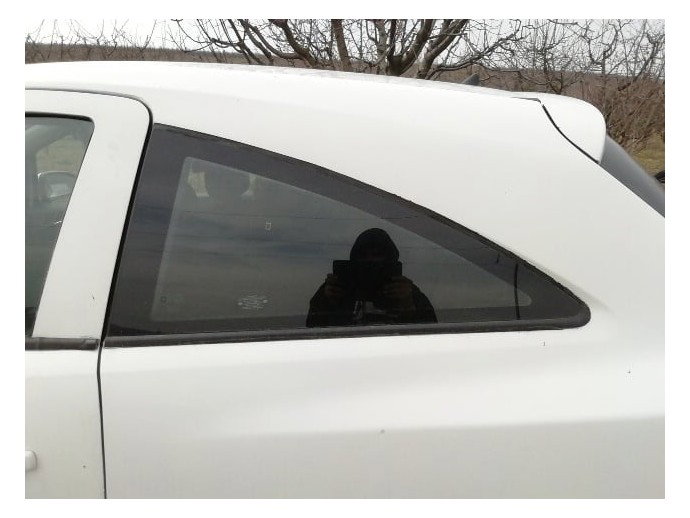 Geam fix stanga spate Opel Corsa D 1.3 CDTI OEM 2006-2013