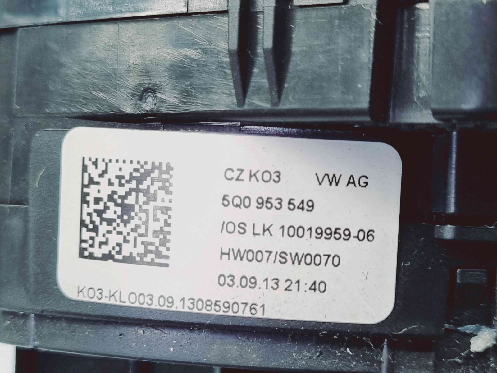 Spirala volan Volkswagen Golf 7 (5G) [Fabr 2014-prezent] 5Q0953549 - imagine 4