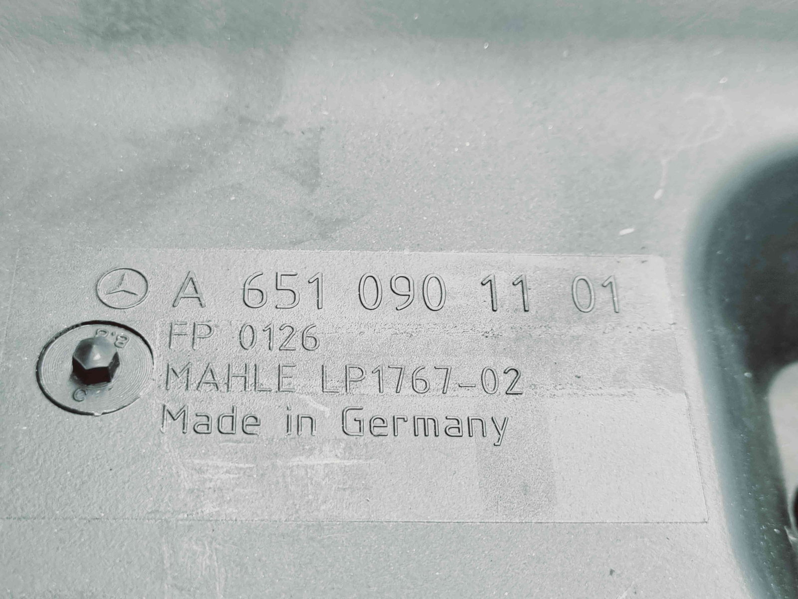 Carcasa filtru aer Mercedes Clasa E (W212) AMG [Fabr 2009-2016] A6510901101 2.2 CDI 651924 125KW / 170CP 2.2 CDI 651924 125KW / 170CP - imagine 2
