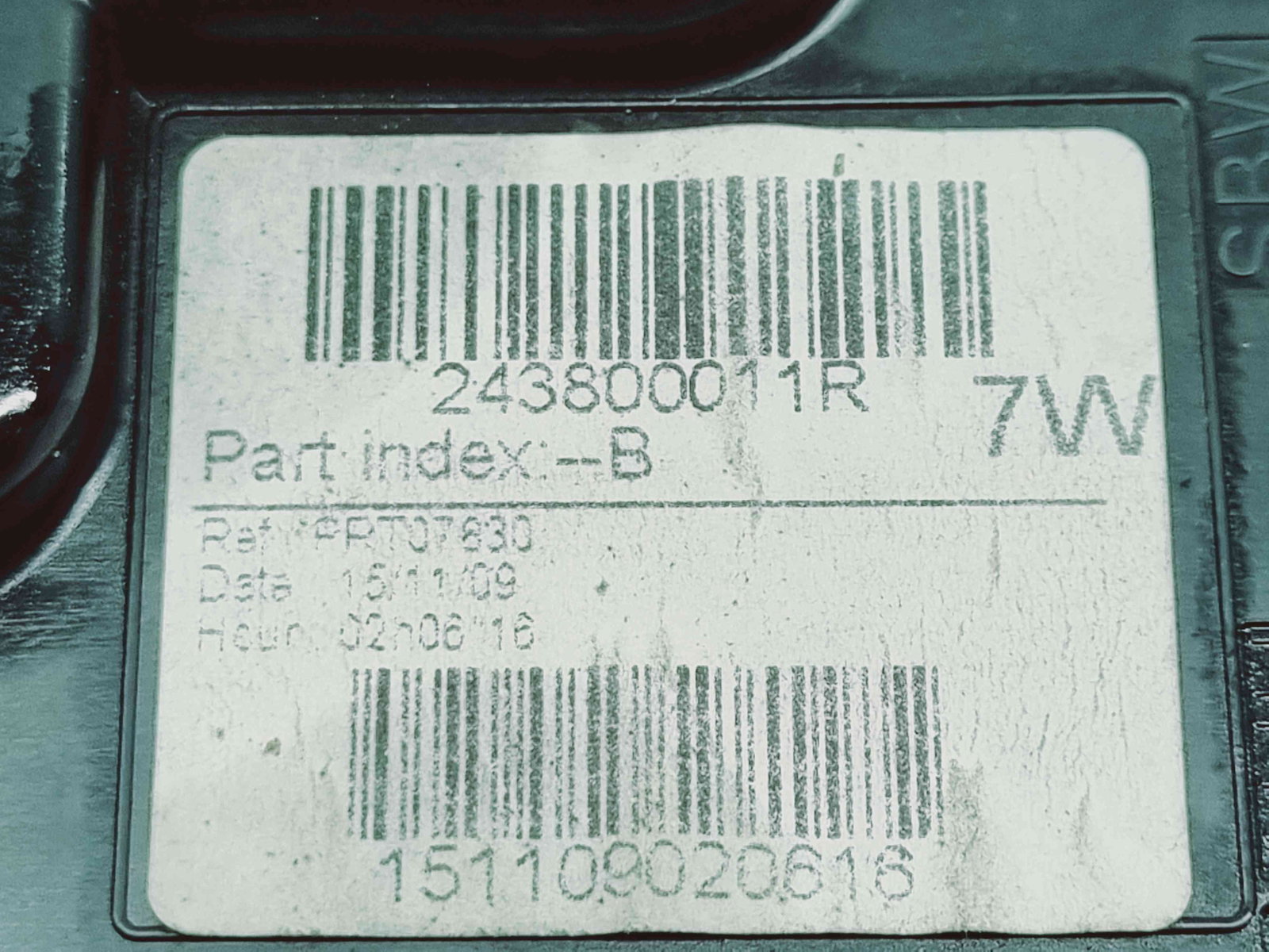 Modul confort Renault Scenic 3 [Fabr 2009-2015] 243800011R - imagine 2