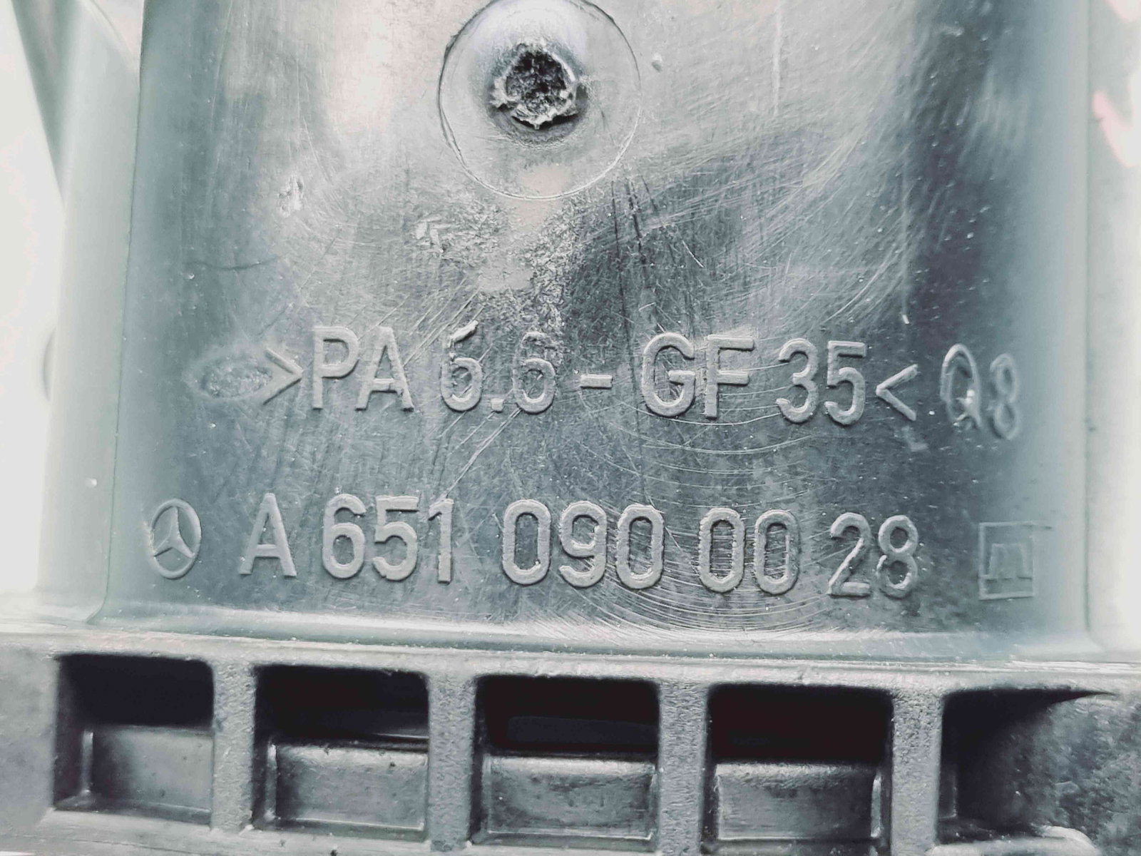 Tub admisie aer Mercedes Clasa E (W212) AMG [Fabr 2009-2016] A6510900028 2.2 CDI 651924 125KW / 170CP 2.2 CDI 651924 125KW / 170CP - imagine 3