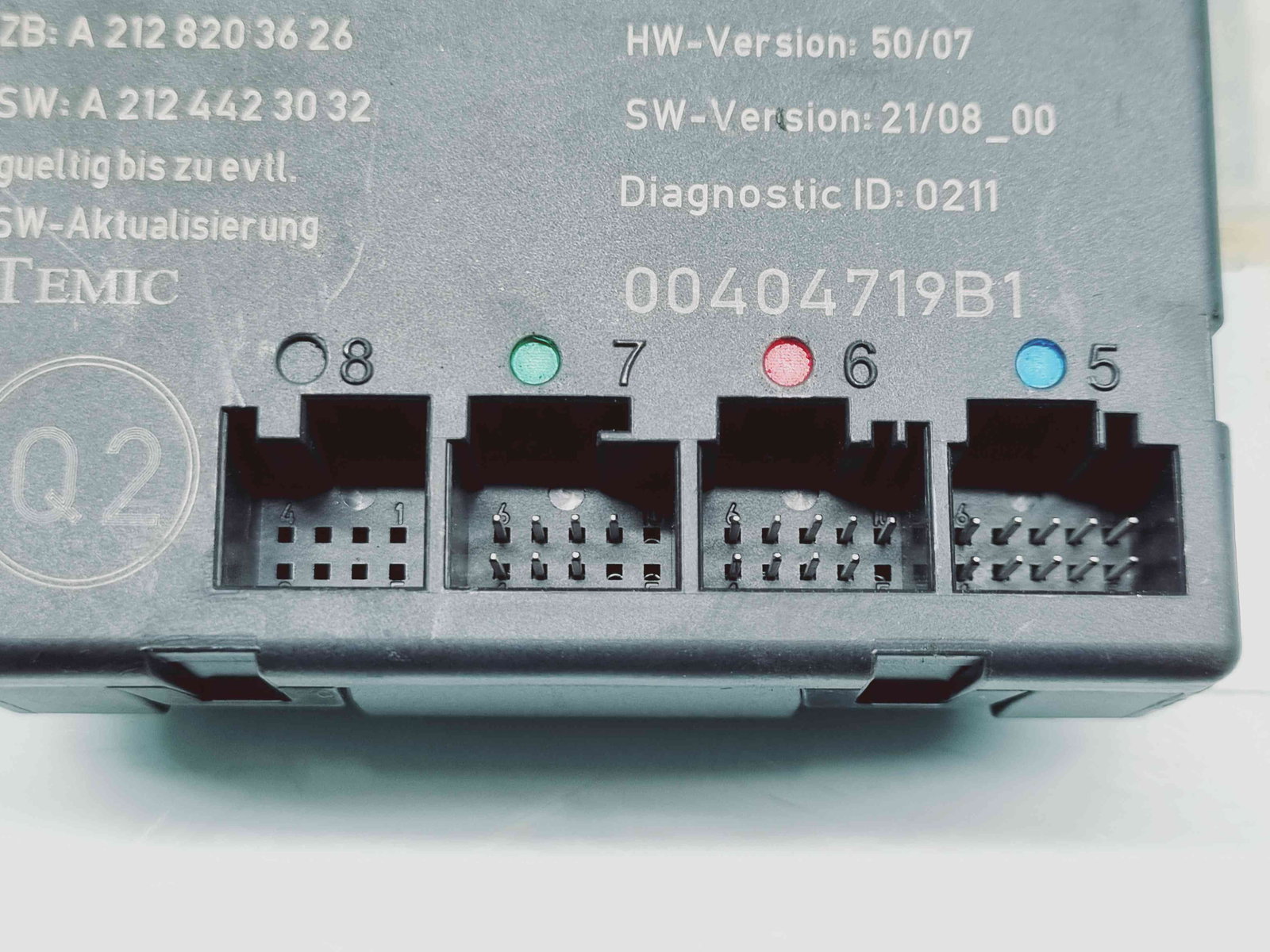 Modul confort Mercedes Clasa GLK (X204) [Fabr 2008-prezent] A2128203685 - imagine 4