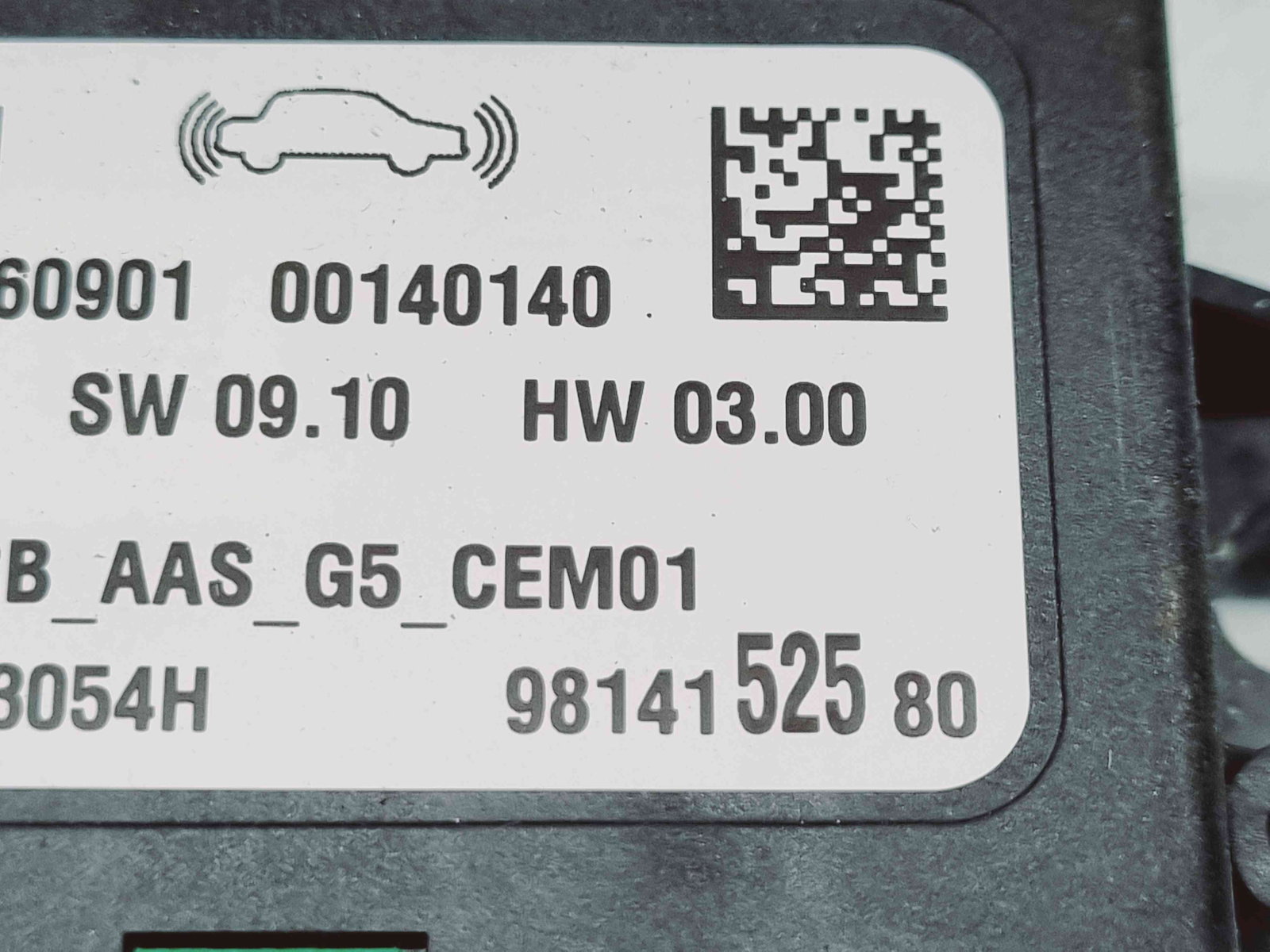 Modul senzori parcare Peugeot 308 (II) SW [Fabr 2013-prezent] 9814152580 - imagine 2