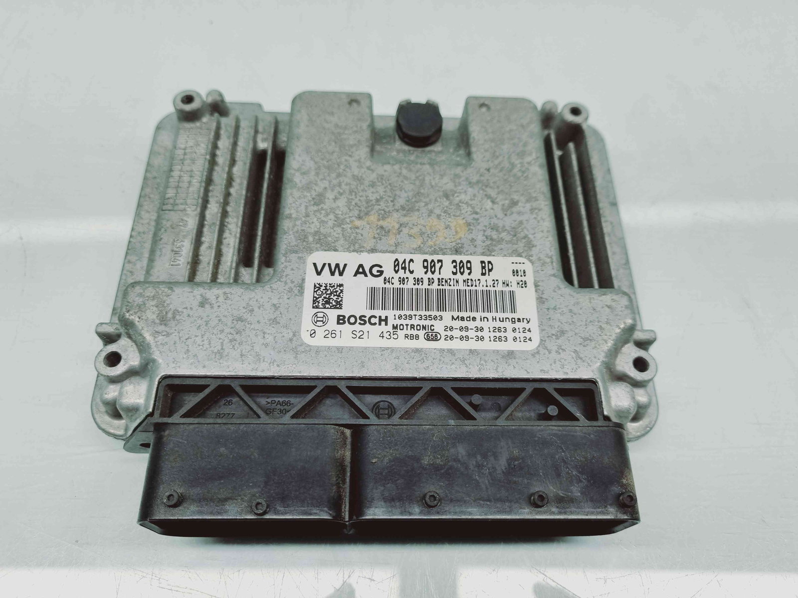 Calculator motor ECU Skoda Fabia 3 Combi (NJ5) [Fabr 2014-2022] 04C907309BP n 0261S21435 1.3 Benz DKLD 70KW / 95CP 1.3 Benz DKLD 70KW / 95CP