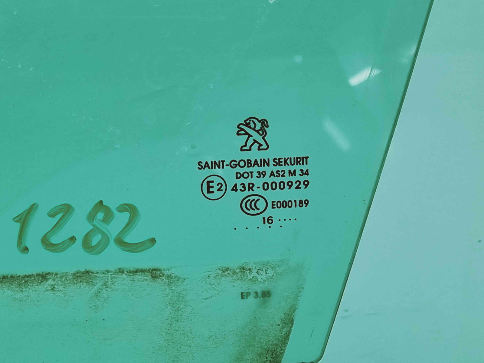 Geam usa stanga fata Peugeot 308 (II) SW [Fabr 2013-prezent] OEM - imagine 2