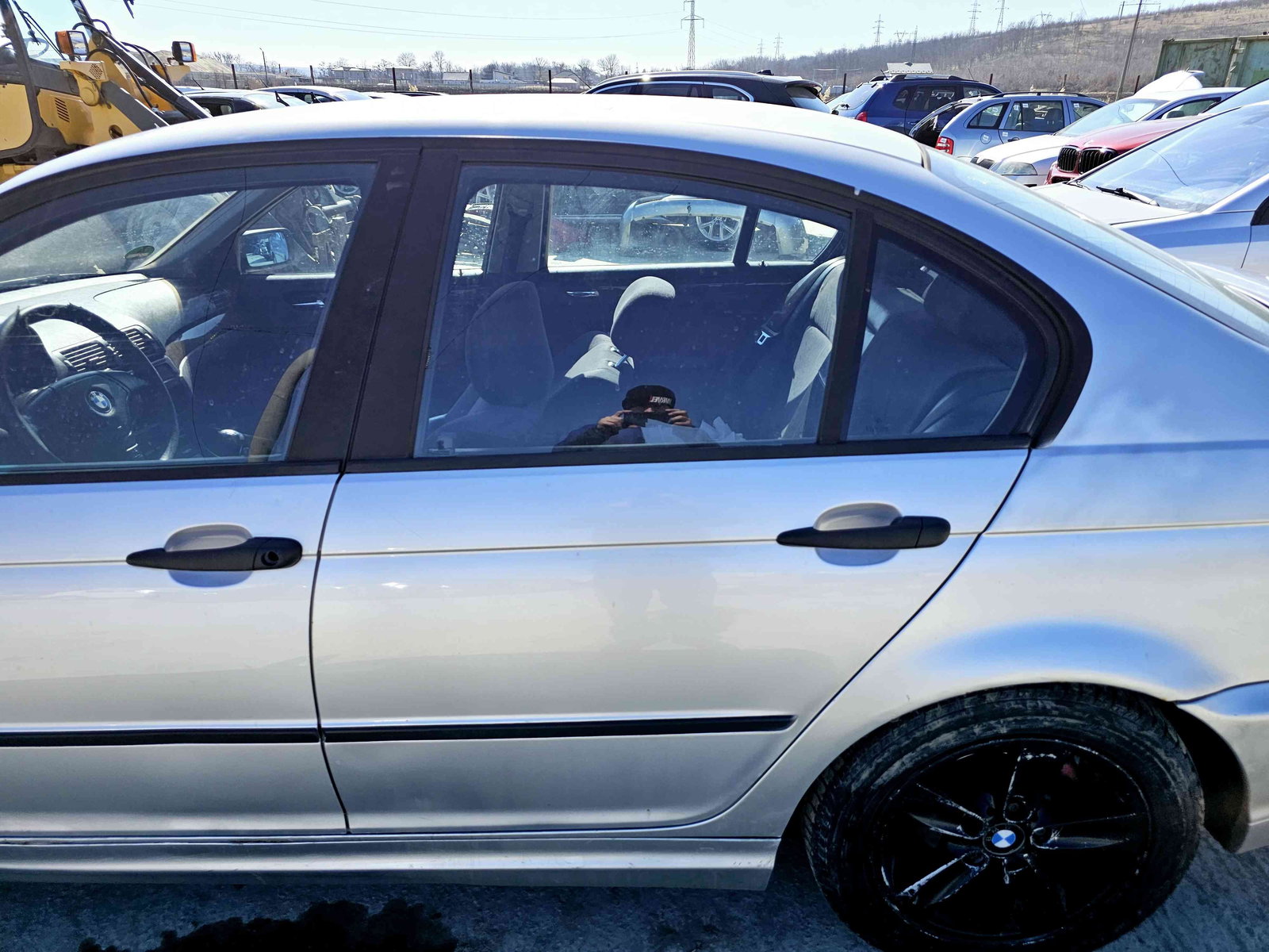 Usa stanga spate Bmw 3 (E46) [Fabr 1998-2005] 354 TITANSILBER METL - imagine 1