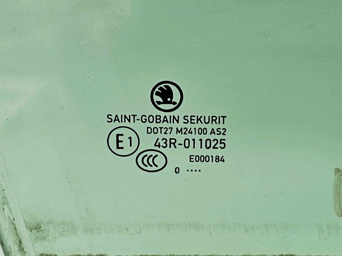 Geam usa dreapta fata Skoda Fabia 3 Combi (NJ5) [Fabr 2014-2022] OEM