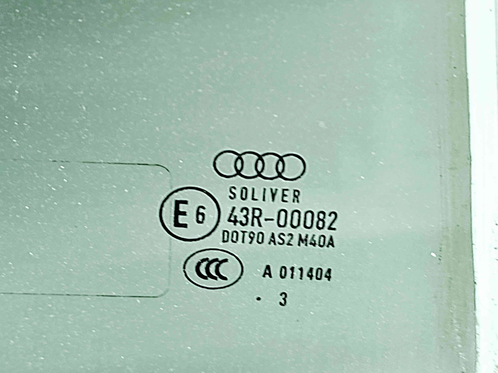 Geam usa dreapta spate Audi A6 (4G2, C7) [Fabr 2012-2017] OEM - imagine 2