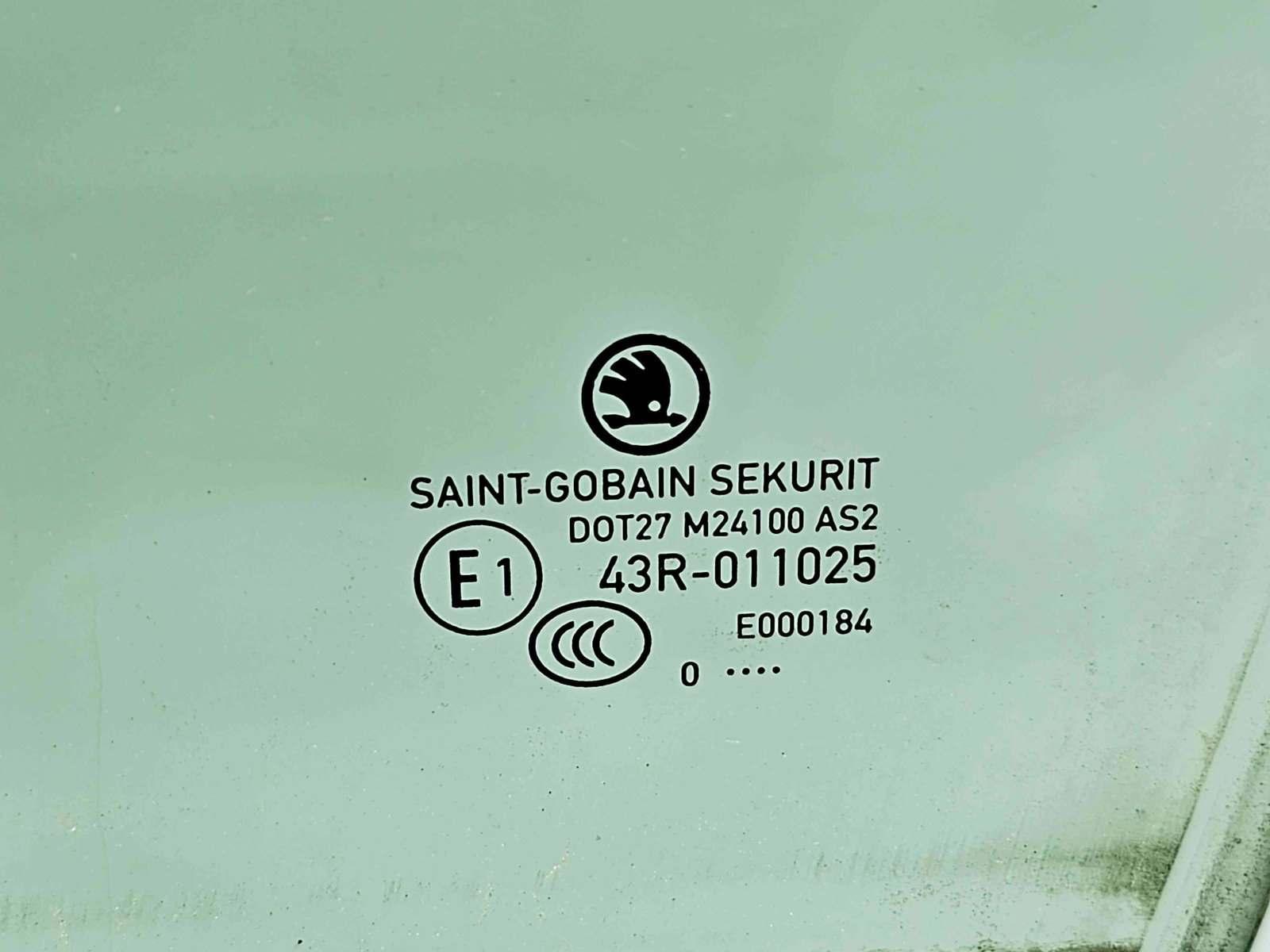 Geam usa stanga fata Skoda Fabia 3 Combi (NJ5) [Fabr 2014-2022] OEM - imagine 2