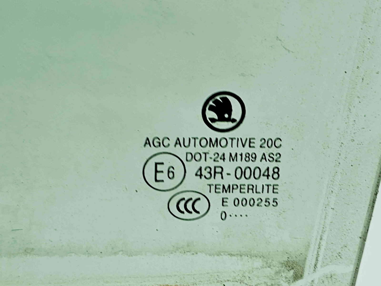 Geam usa stanga spate Skoda Fabia 3 Combi (NJ5) [Fabr 2014-2022] OEM - imagine 2