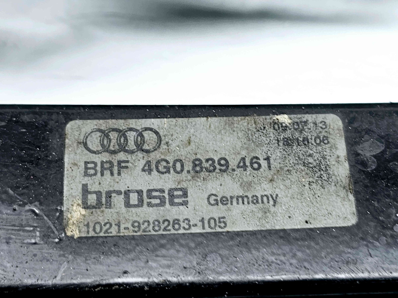 Macara electrica geam stanga spate Audi A6 (4G2, C7) [Fabr 2012-2017] 4G0839461 - imagine 3