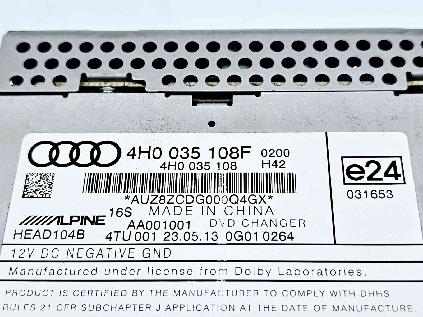 Magazie CD Audi A6 (4G2, C7) [Fabr 2012-2017] 4H0035108F - imagine 3