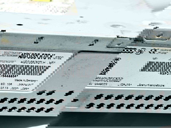   Unitate multimedia Audi A6 (4G2, C7) [Fabr 2012-2017] 4G0035670K