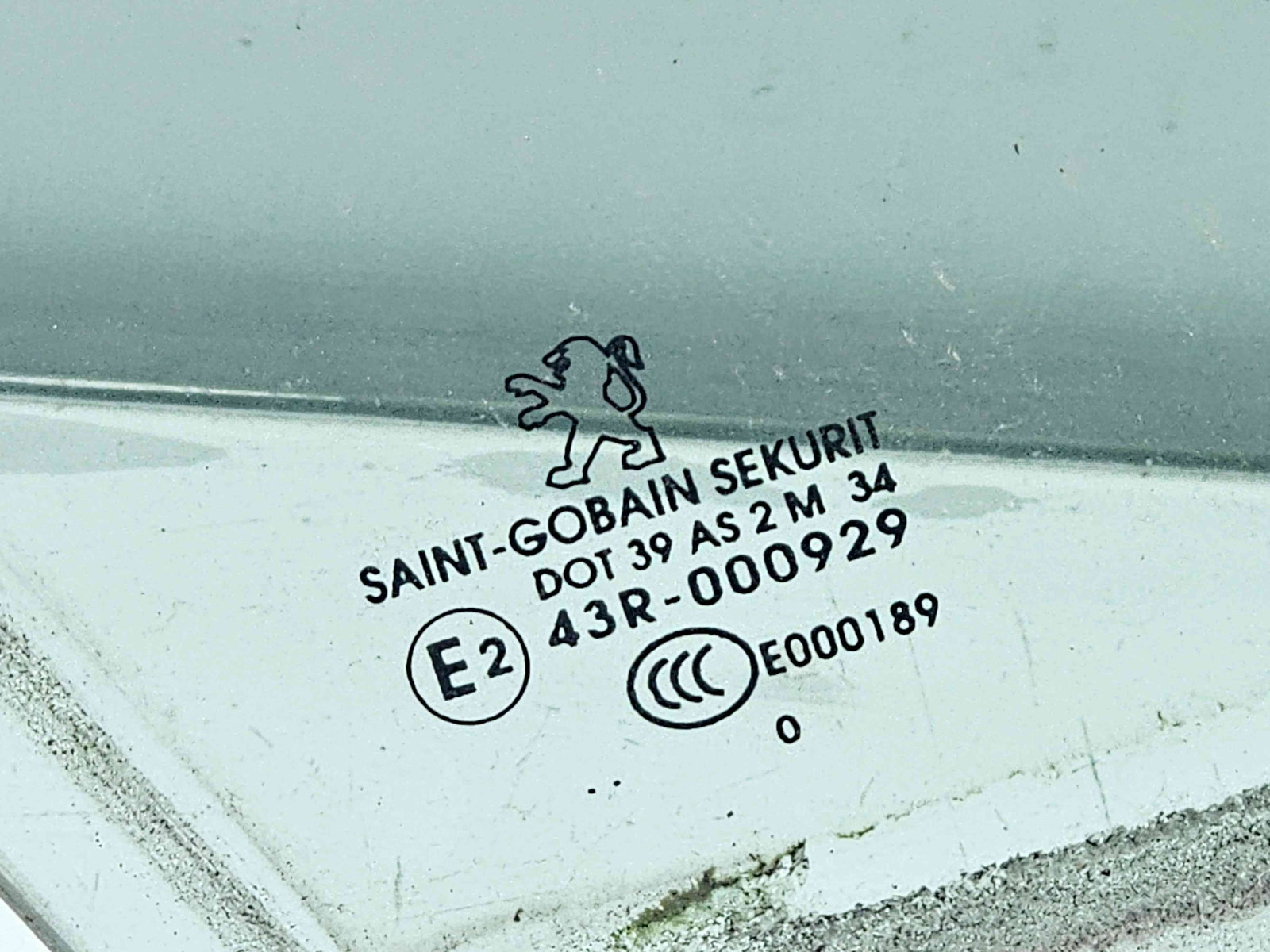 Geam usa dreapta fata Peugeot 308 [Fabr 2007-2013] OEM - imagine 2