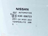 Geam usa dreapta spate Nissan Juke [Fabr 2010-2014] Facelift OEM