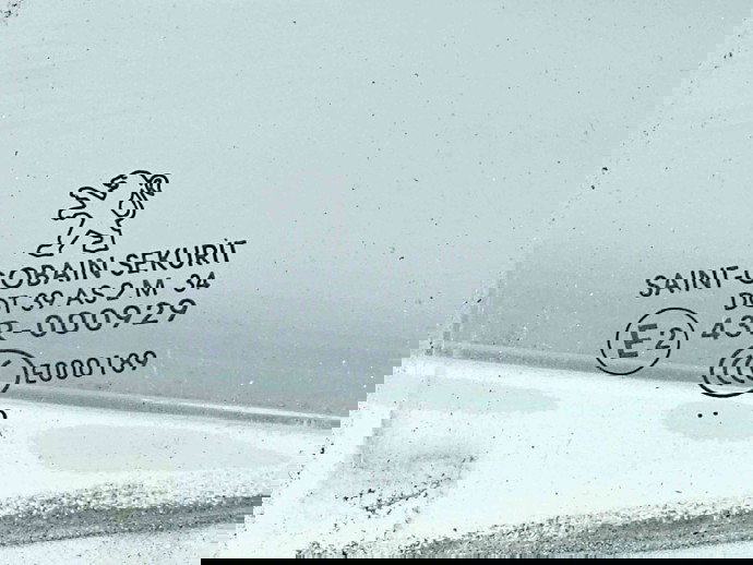 Geam usa stanga spate Peugeot 308 [Fabr 2007-2013] OEM