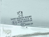 Geam usa stanga spate Peugeot 308 [Fabr 2007-2013] OEM
