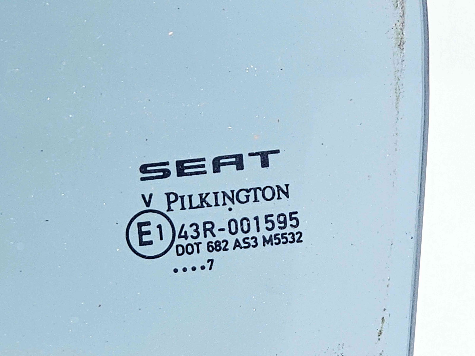 Geam usa stanga spate Seat Leon (1P1) [Fabr 2005-2011] OEM - imagine 2