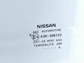 Geam usa stanga spate Nissan Juke [Fabr 2010-2014] Facelift OEM