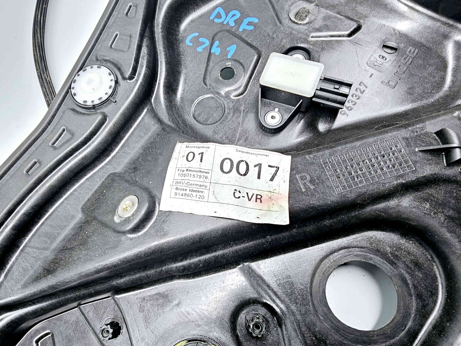 Macara electrica geam dreapta fata Volkswagen Passat CC (357) [Fabr 2008-2012] 3C8837756D - imagine 3