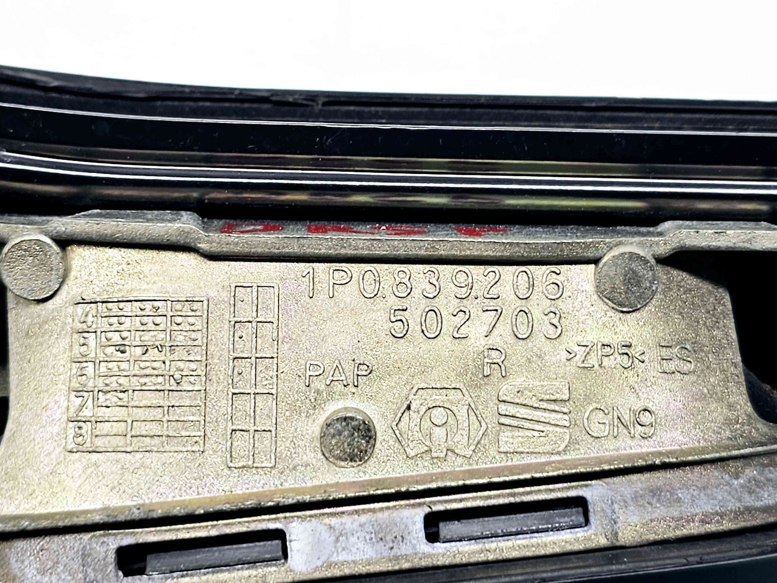 Maner usa dreapta spate Seat Leon (1P1) [Fabr 2005-2011] OEM - imagine 4