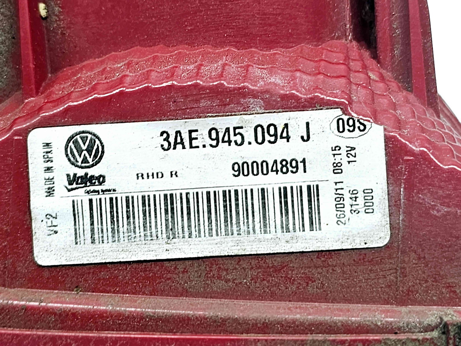 Stop haion dreapta Volkswagen Passat B7 (362) [Fabr 2010-2014] 3AE945094J - imagine 4