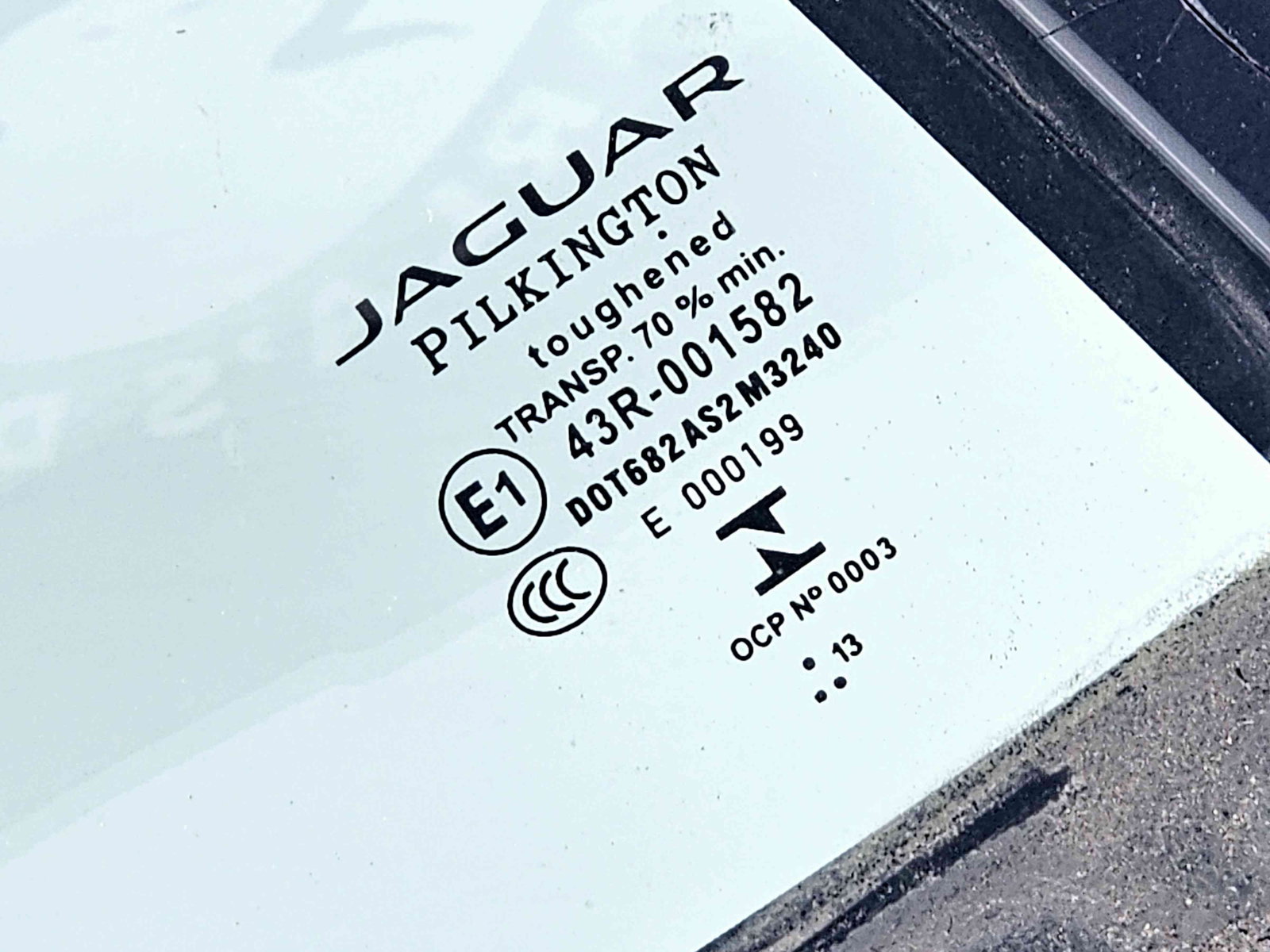 Geam fix usa dreapta spate Jaguar XF (X250) [Fabr 2008-2015] Facelift OEM - imagine 2