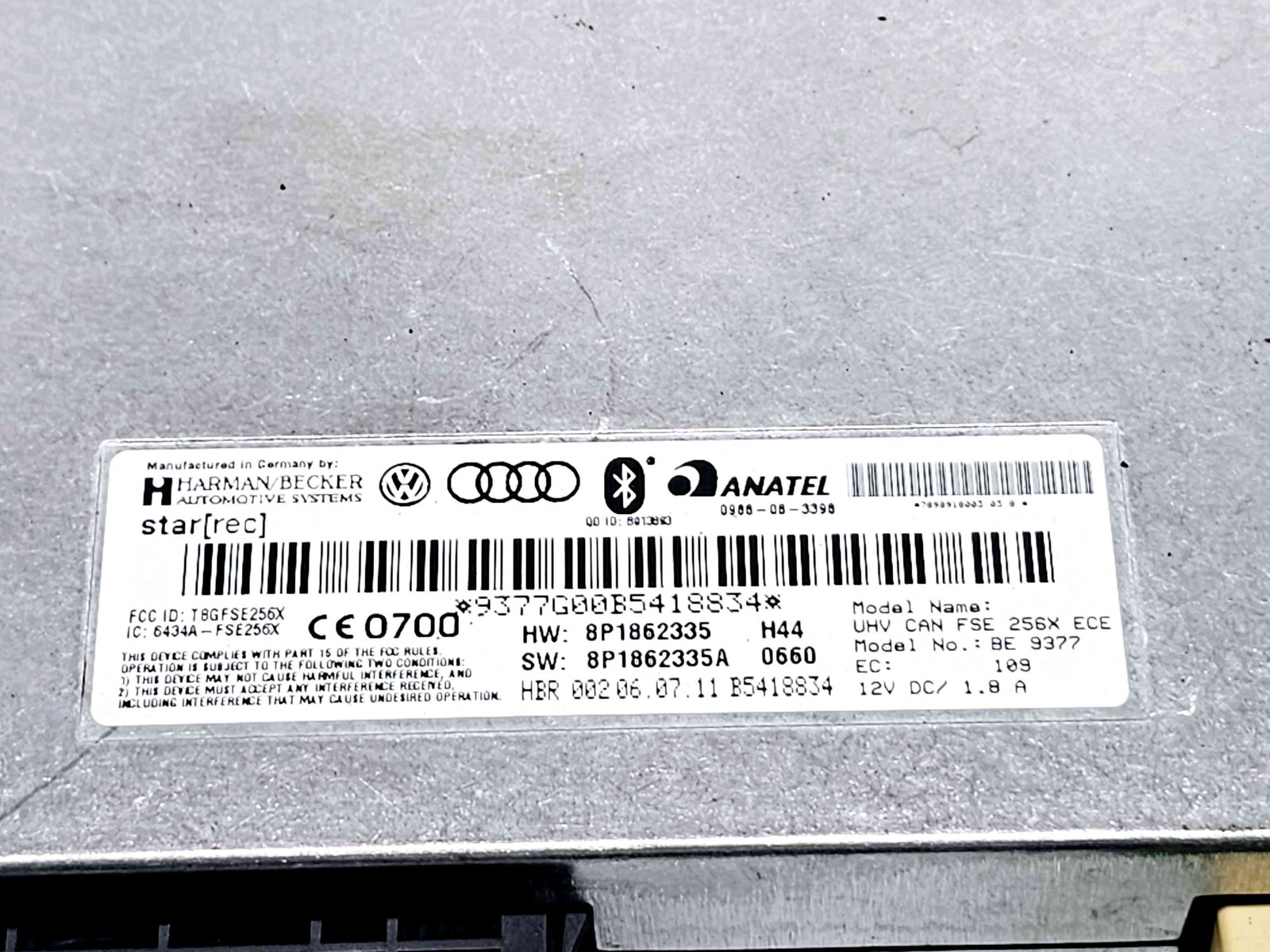 Modul bluetooth Audi A3 Sportback (8PA) [Fabr 2004-2013] Facelift 8P1862335 - imagine 2