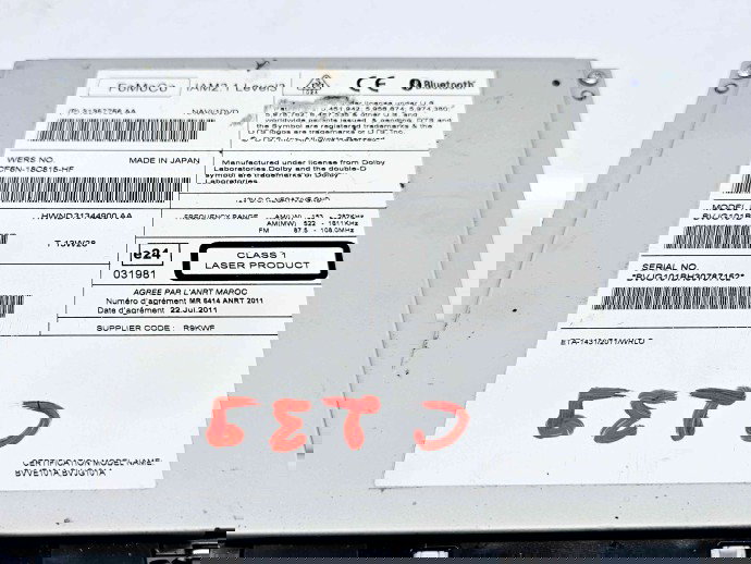   Radio CD Jaguar XF (X250) [Fabr 2008-2015] Facelift 31357756AA