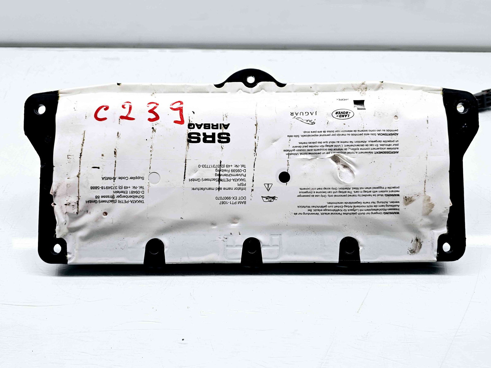 Airbag pasager Jaguar XF (X250) [Fabr 2008-2015] Facelift 9X23-F044A74-AC - imagine 1