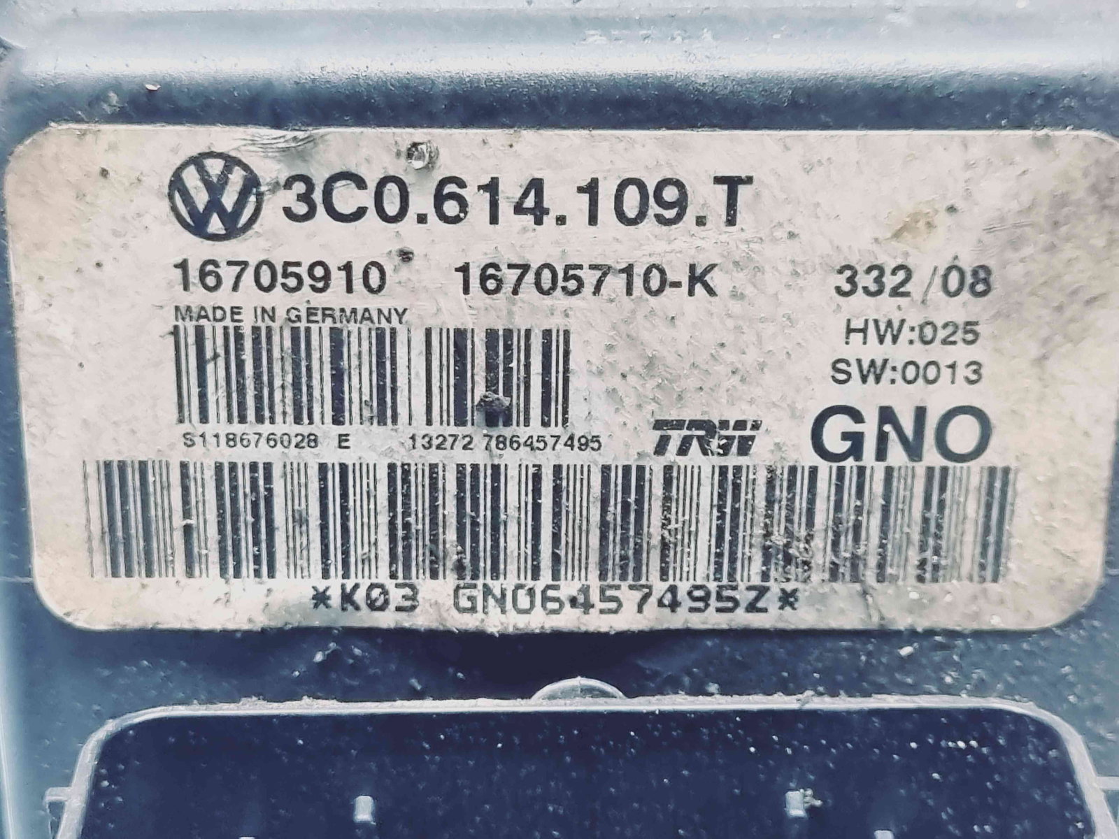 Pompa ABS Volkswagen Passat CC (358) [Fabr 2012-2016] 3C0614109T 2.0 TDI CBAB 103KW / 140CP - imagine 5