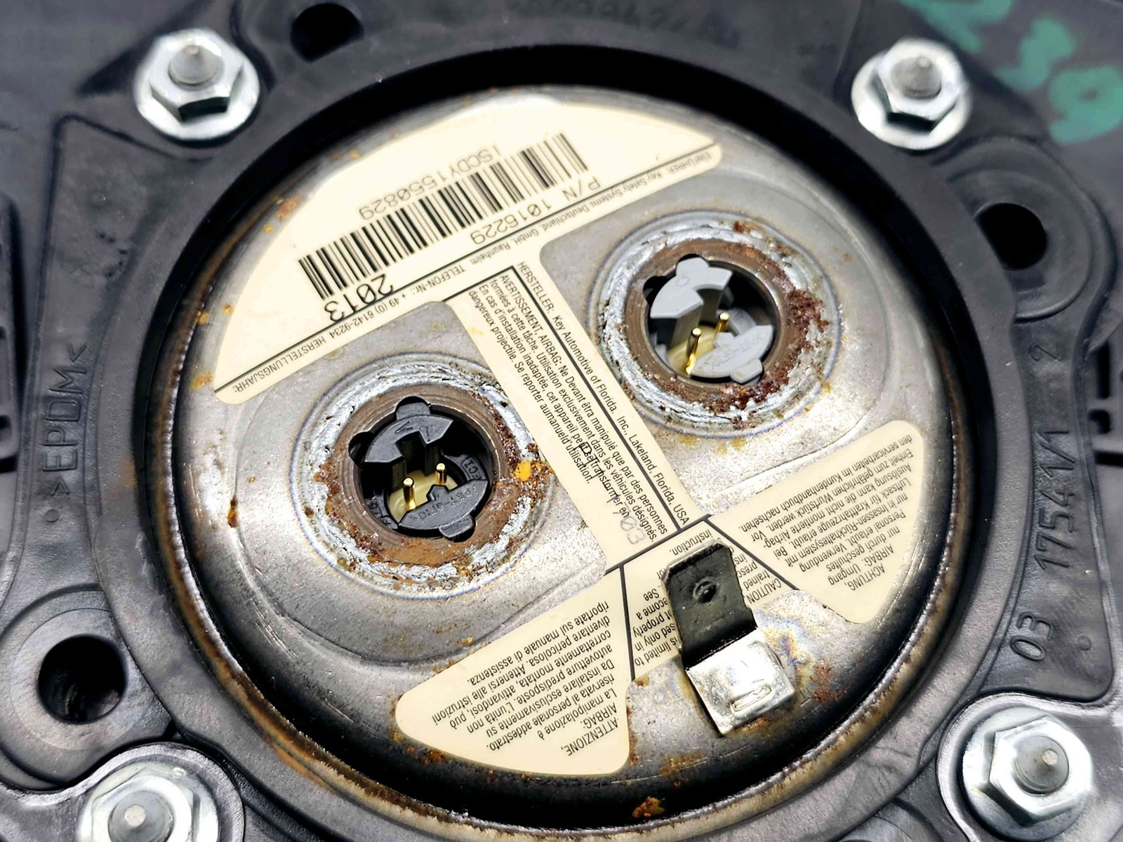 Airbag volan Jaguar XF (X250) [Fabr 2008-2015] Facelift EX23-043B13-AA - imagine 3