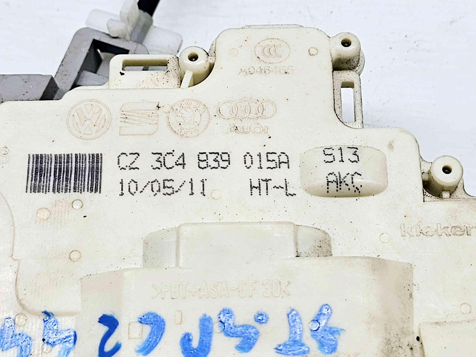 Broasca usa stanga spate Volkswagen Passat B7 (362) [Fabr 2010-2014] 3C4839015A - imagine 3