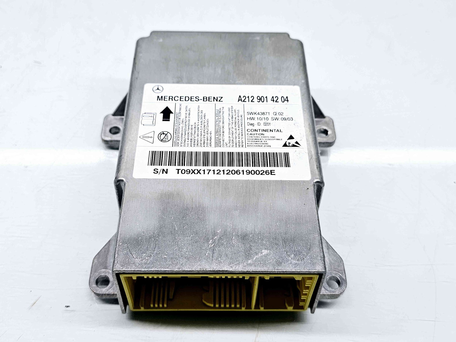 Calculator airbag Mercedes Clasa E (W212) AMG [Fabr 2009-2016] A2129014204 2.2 CDI 651924 125KW / 170CP 2.2 CDI 651924 125KW / 170CP - imagine 2