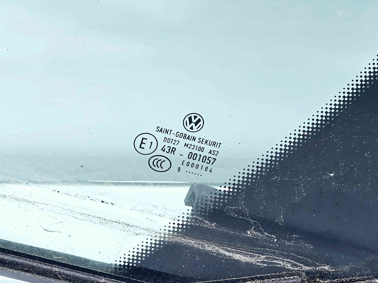 Geam fix usa stanga spate Volkswagen Golf 6 (5K1) [Fabr 2009-2013] OEM - imagine 2