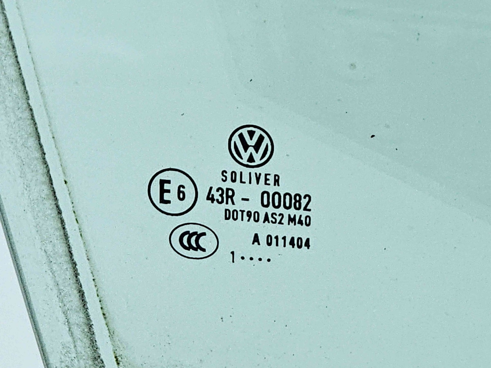 Geam usa dreapta fata Volkswagen Passat B7 (362) [Fabr 2010-2014] OEM - imagine 2