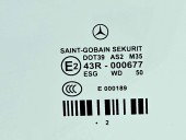 Geam usa stanga fata Mercedes Clasa E (W212) AMG [Fabr 2009-2016] OEM