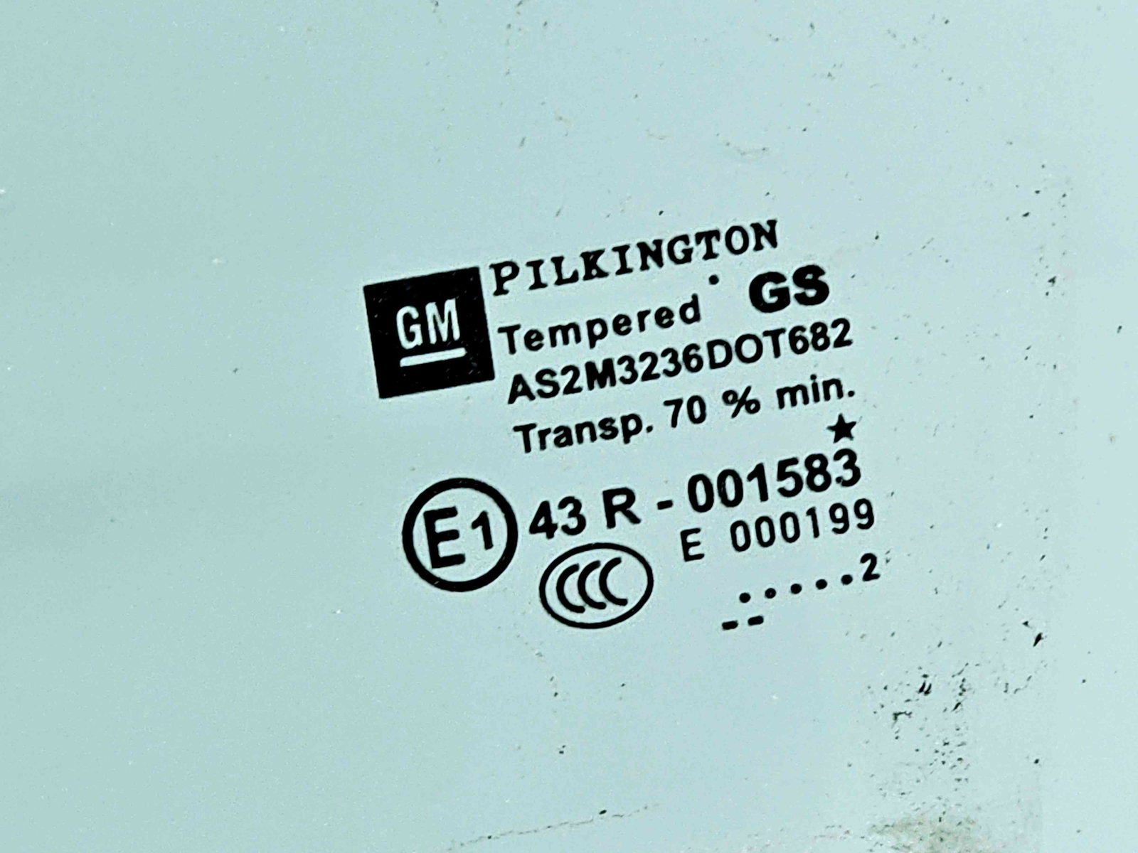 Geam usa stanga spate Opel Astra J [Fabr 2009-2015] OEM - imagine 2