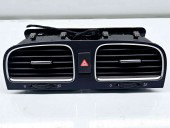   Grila aerisire centrala Volkswagen Golf 6 (5K1) [Fabr 2009-2013] 5K0819728M