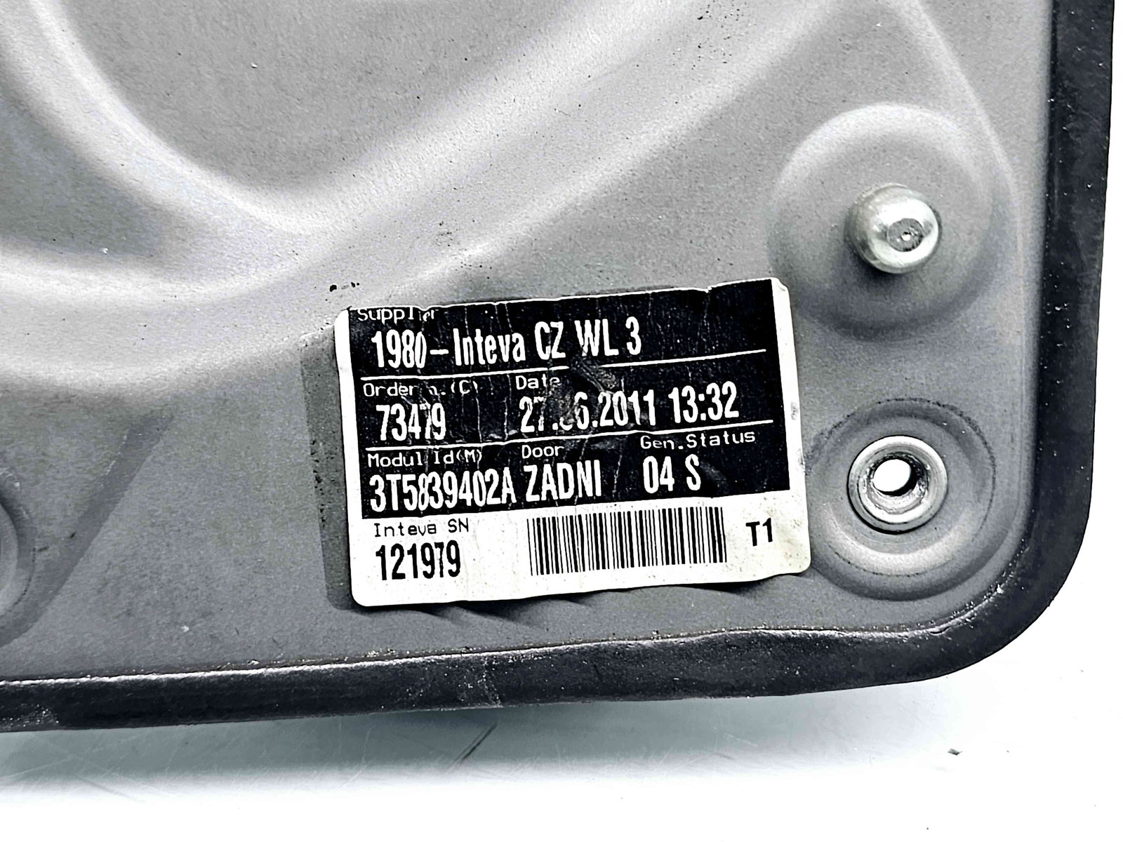 Macara electrica geam dreapta spate Skoda Superb II Combi (3T5) [Fabr 2009-2015] 3T5839402A - imagine 3