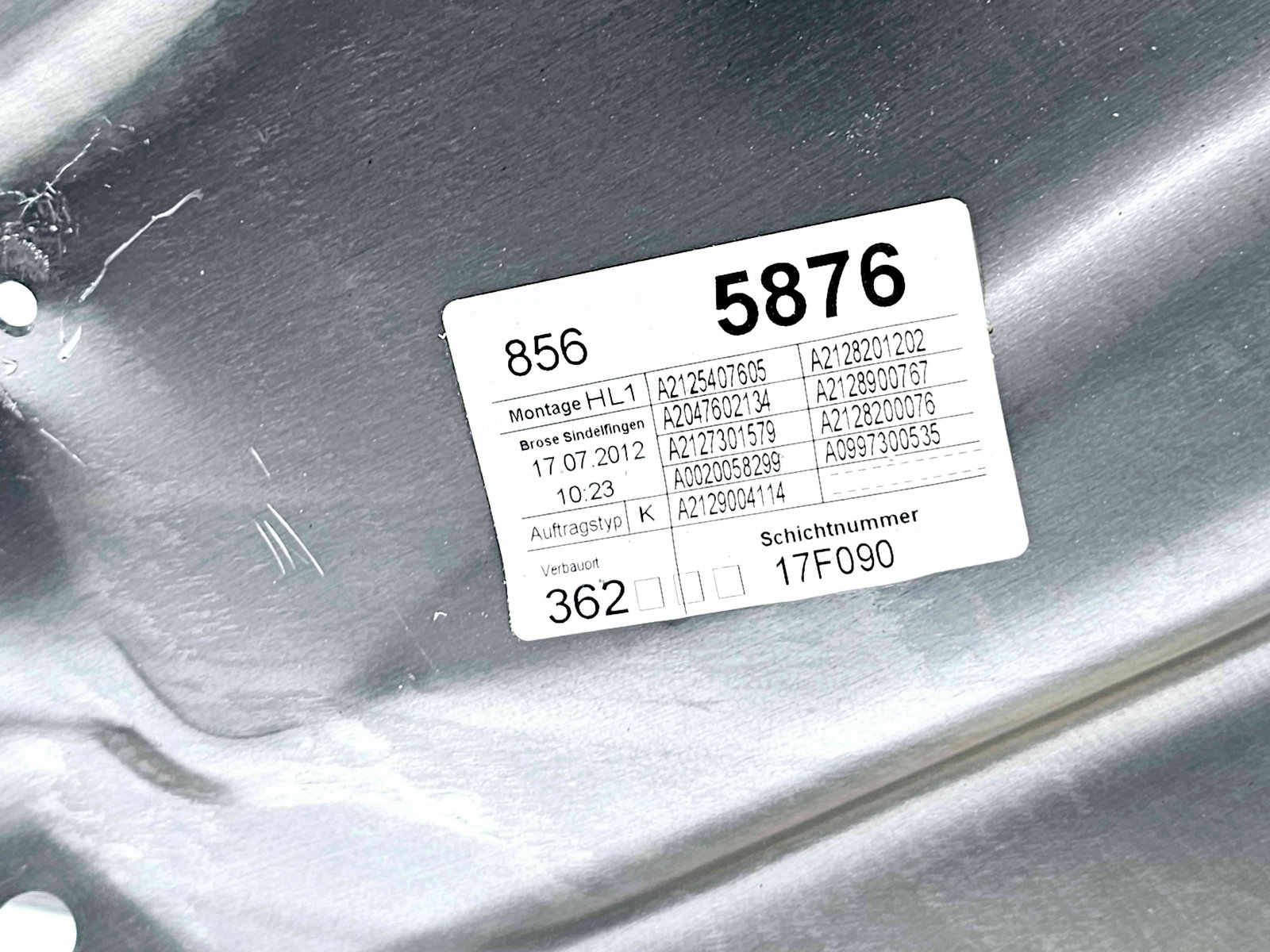 Macara electrica geam stanga spate Mercedes Clasa E (W212) AMG [Fabr 2009-2016] A2125407605 - imagine 3