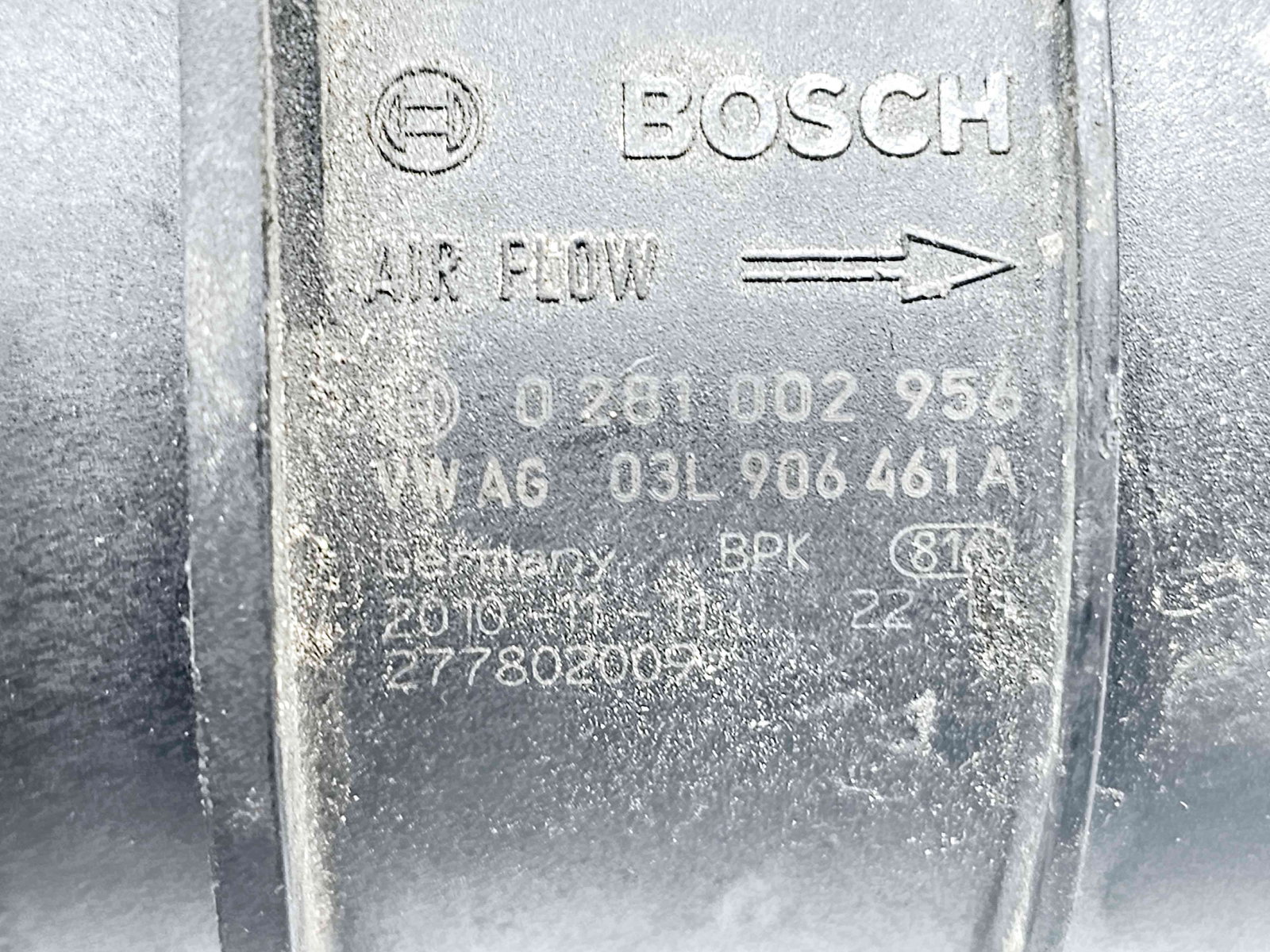 Debitmetru aer Volkswagen Passat CC (357) [Fabr 2008-2012] 03L906461A 2.0 TDI CFFB 103KW / 140CP 2.0 TDI CFFB 103KW / 140CP - imagine 4