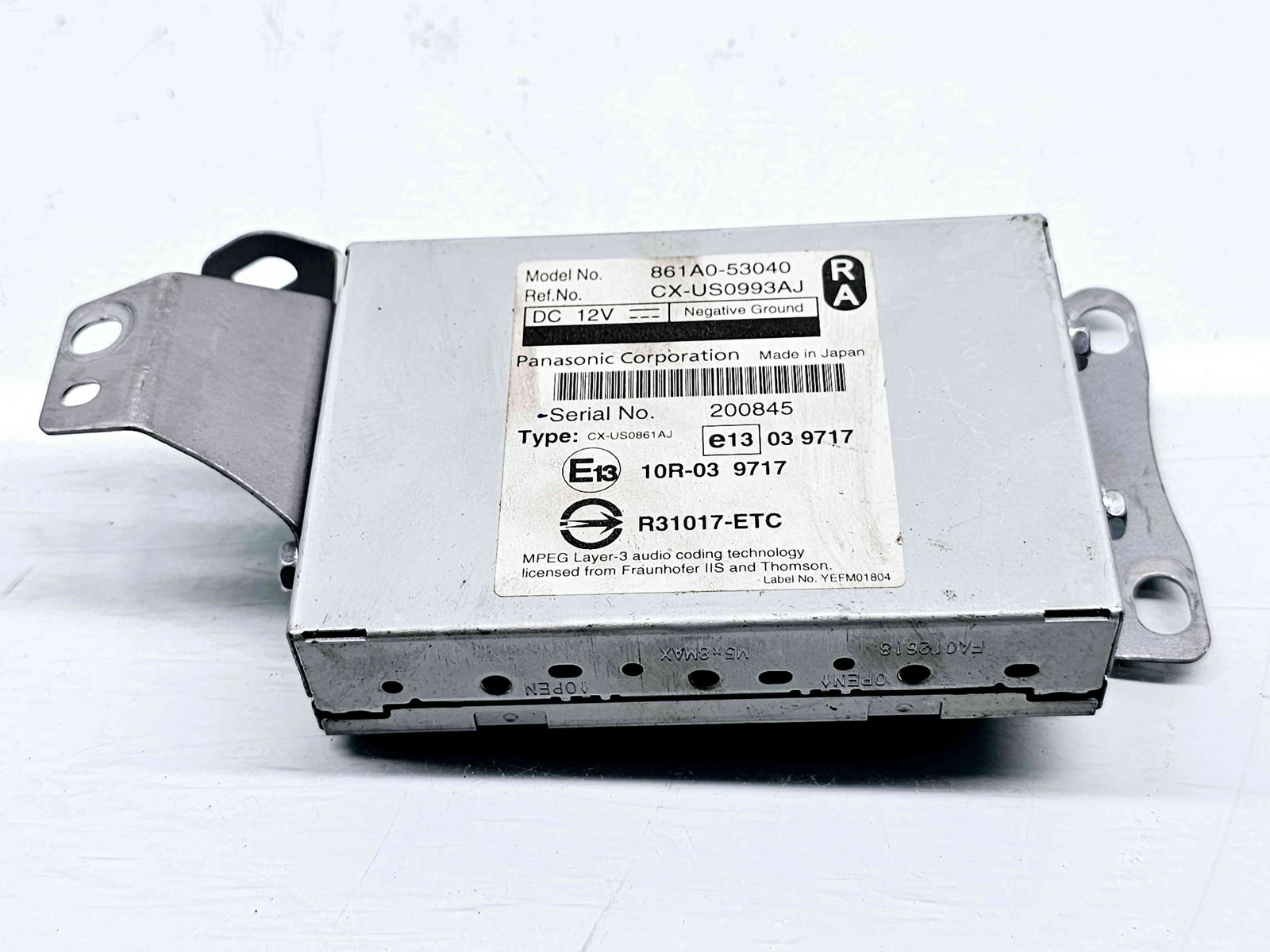 Modul multimedia LEXUS IS II (GSE2, ALE2, USE2) [Fabr 2005-2013] 861A0-53040 - imagine 1