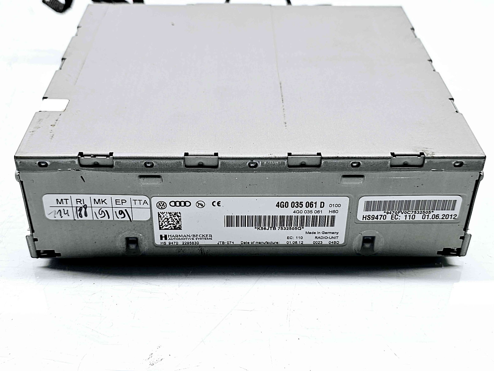 Radio CD Audi Q5 (8RB) [Fabr 2008-2016] S-line 4G0035061D - imagine 2