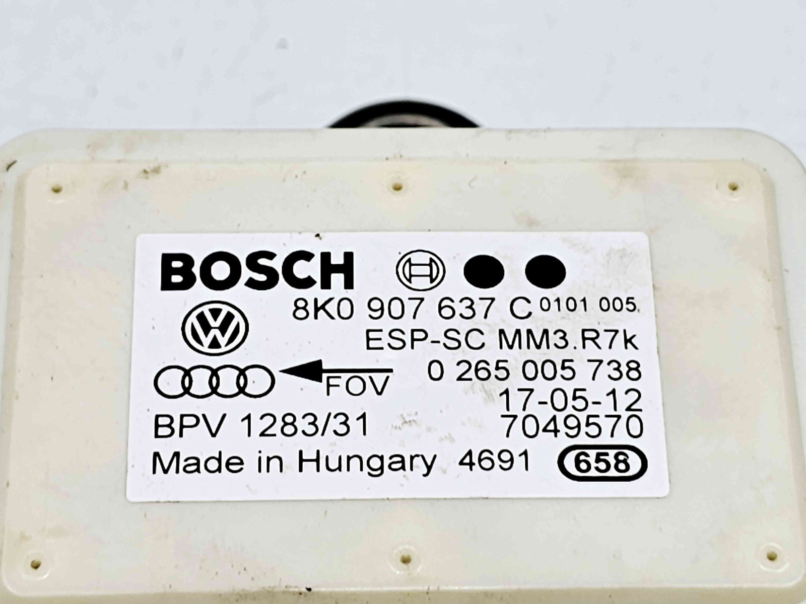 SENZOR ESP Audi Q5 (8RB) [Fabr 2008-2016] S-line 8K0907637C - imagine 2