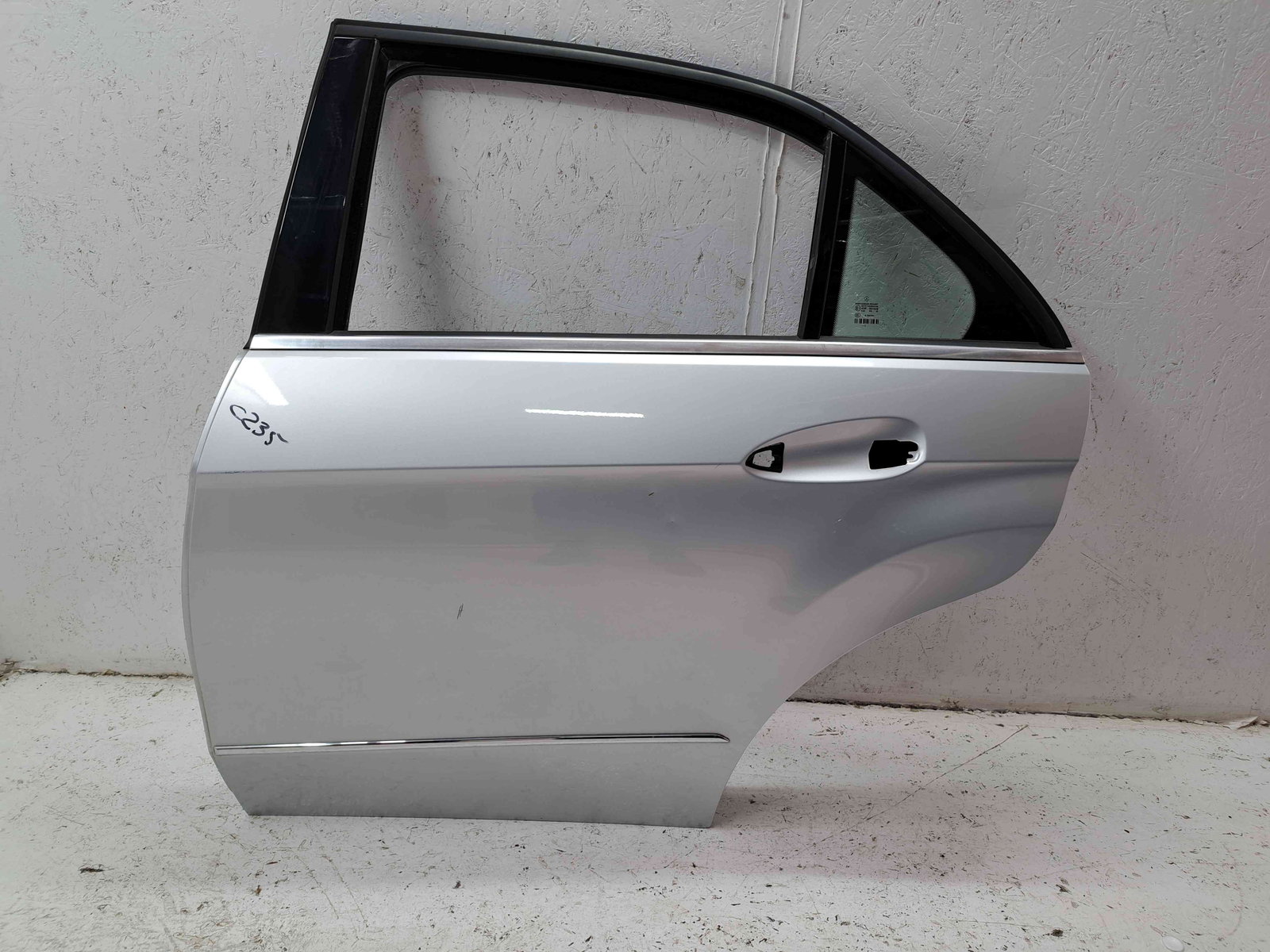 Usa stanga spate Mercedes Clasa E (W212) AMG [Fabr 2009-2016] 775 Argintiu Iridium - imagine 1