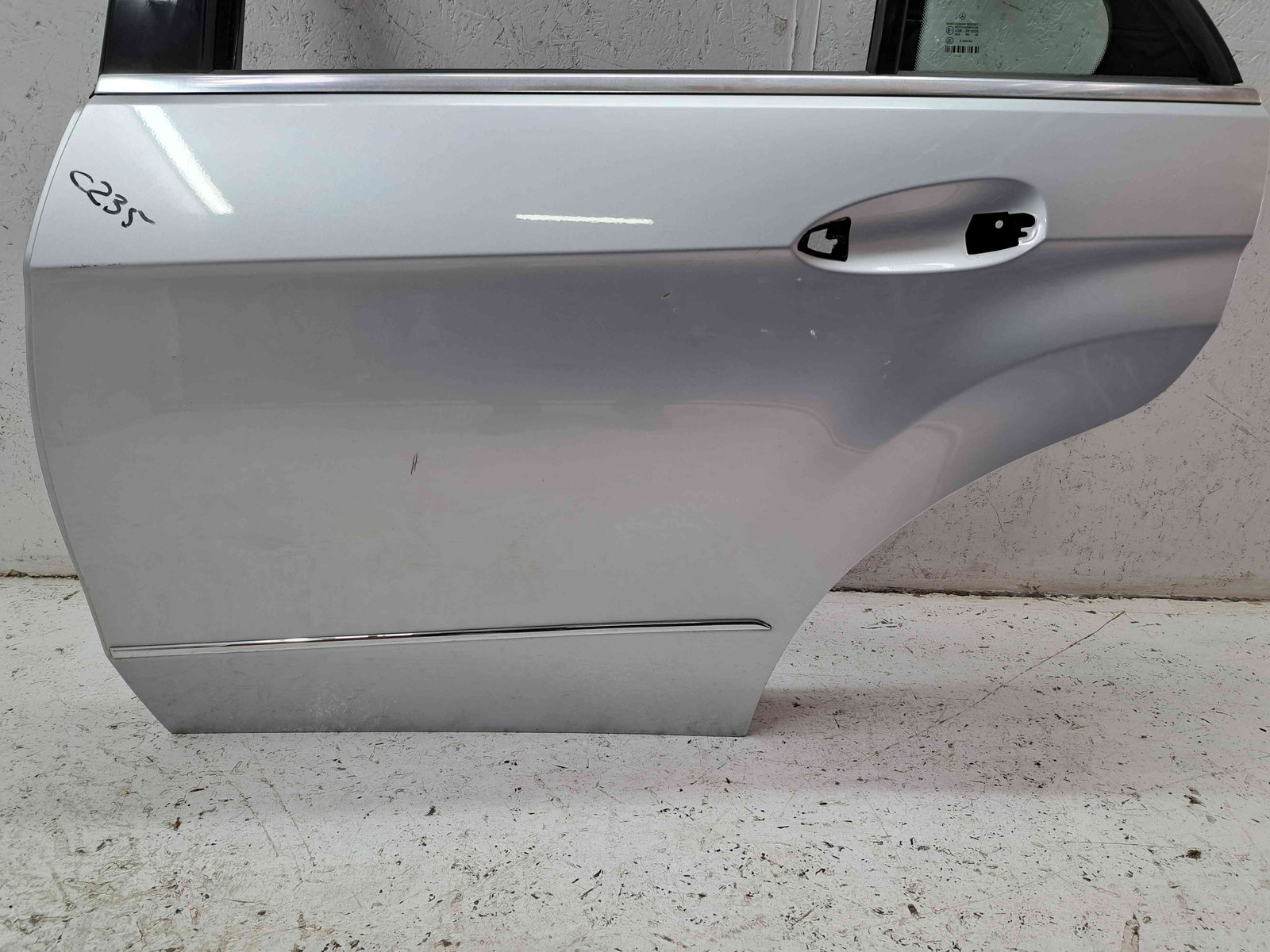 Usa stanga spate Mercedes Clasa E (W212) AMG [Fabr 2009-2016] 775 Argintiu Iridium - imagine 4